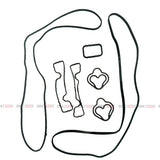 For Volkswagen VW Audi 0AM automatic transmission accessories rubber ring bag (control unit)